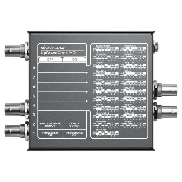 Blackmagic Mini Converter - UpDownCross HD
