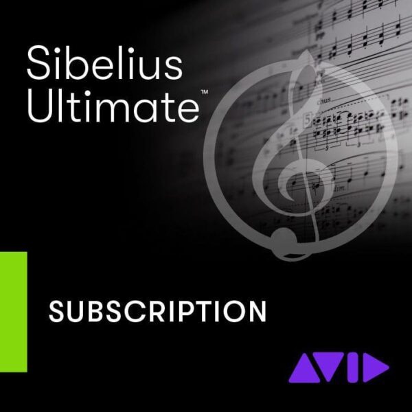 Sibelius Ultimate Education Annual Subscription Renewal