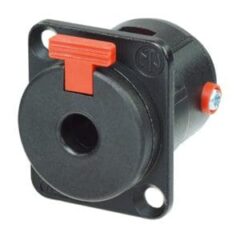 Neutrik NJ3FP6C-BAG stereo jack chassis, sort