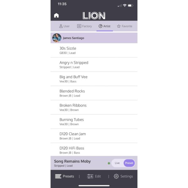 UAFX Lion 68 Super Lead Amp