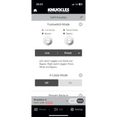 UAFX Knuckles '92 Rev F Dual Rec Amplifier