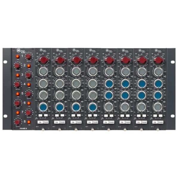 Heritage Audio Frame for 8 80 Series modules incl PSU - Image 3