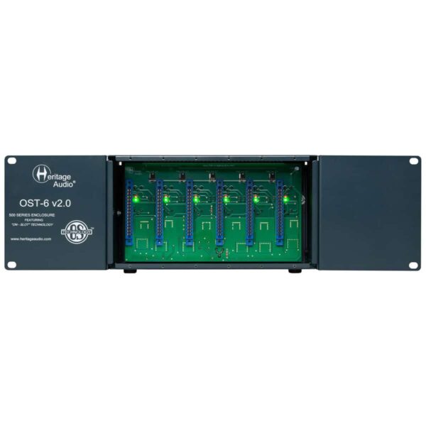 Heritage Audio 6 Slot 500 Series OST Enclosure in square box format v2.0 - Image 5