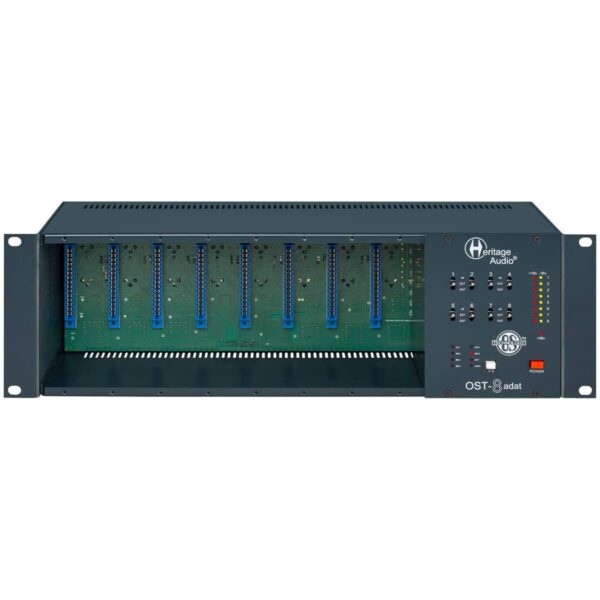 Heritage Audio 8 Slot 500 Series OST Enclosure WITH ADAT OUT