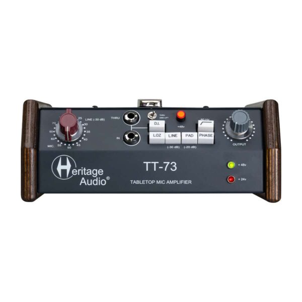 Heritage Audio Mono Mic Preamp DI in Tabletop Format - Image 3